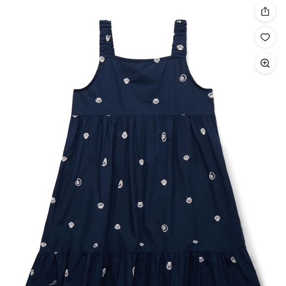Wonder Nation Navy Dress with White Patterns - Picture 2 of 14